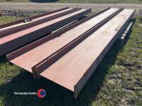 2 x 12ft x 16in x 5in RSJ's - 2