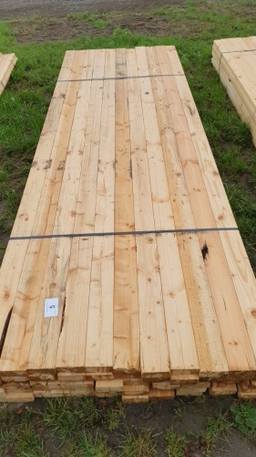 Pack of boards, laths, T&G etc, 55 x 3.5x1.5x120.5 inches