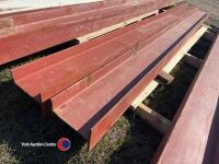 2 x 10ft6in x 8in x 5in RSJ's - 2