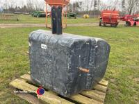 1100kg tractor front weight block - 3