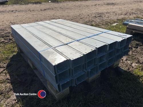 42 x 1.2m galvanised pearlins