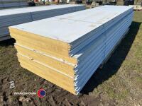 8 x 14ft x 4ft insulated side roof panels