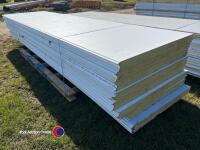 8 x 14ft x 4ft insulated side roof panels