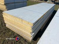 7 x 13ft x 4ft insulated side roof panels