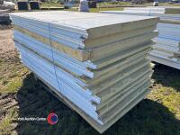 12 x 7ft 6in x 4ft insulated side roof panels