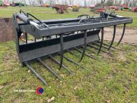 7ft 6in muck grab, pin and cone brackets - 2