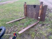 Set of pallet forks