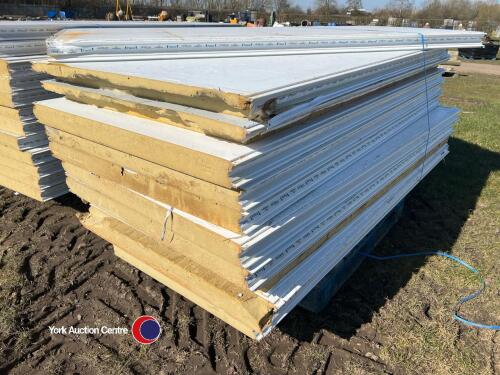 12 x 7ft 6in x 4ft insulated side roof panels