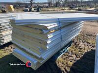 12 x 7ft 6in x 4ft insulated side roof panels - 3