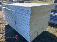 12 x 7ft6in x 4ft insulated side roof panels