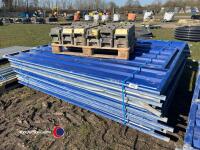 12 x site security panels and feet - 3