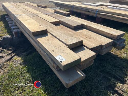 15 x 3.6m x 7in x 2in timbers
