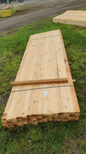 Pack of boards, laths, T&G etc, 2.5x1.5x120.5 inches