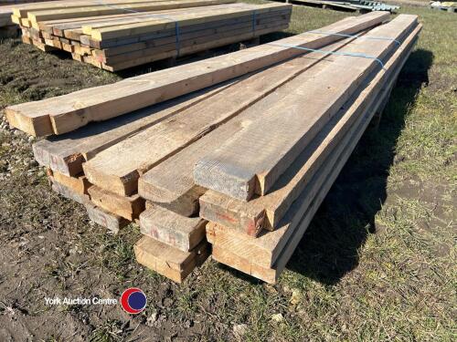14 x 11ft x 6in x 2in timbers