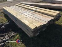 40 x 2.4m x 4in x 2in timbers