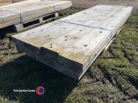 8 x 2.4m x 8in x 3in timbers - 3