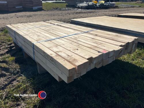 51 x 5ft x 2in x 2in PSE timber