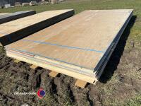 10 x 8ft x 4ft x 1/2in ply boards