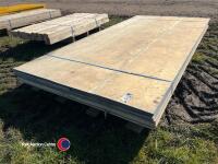 10 x 8ft x 4ft x 1/2in ply boards - 3