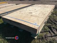 10 x 8ft x 4ft x 1/2in ply boards - 2