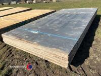 10 x 8ft x 4ft x 18mm ply boards