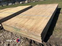 10 x 8ft x 4ft x 18mm ply boards