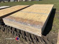 10 x 8ft x 4ft x 18mm OSB boards - 3