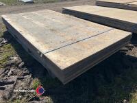 10 x 8ft x 4ft x 12mm OSB boards