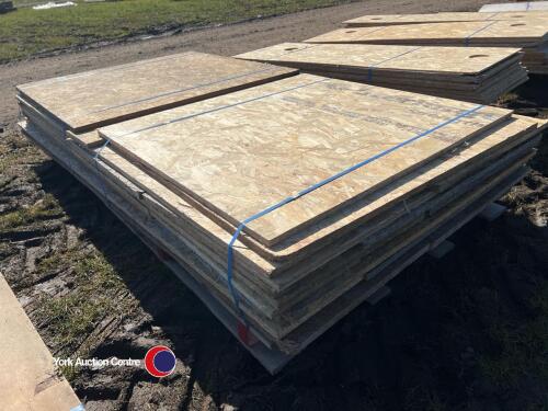 Quantity of 8ft OSB off cuts