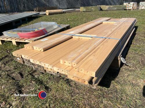 30 x 6ft x 5in vaneered timbers