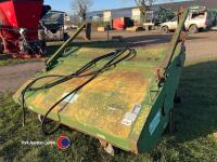 Suton hydraulic sweeper to fit fork lift, working