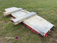 Yard sweeper to fit pallet tines - 2