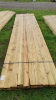 Pack of boards, laths, T&G etc 4x1.5 x163 inches