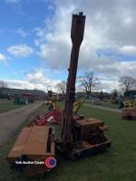 2020 McConnel hedge cutter (fire damaged spares or repairs) - 2