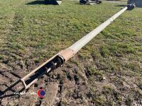 Auger with motor, 18ft 4in - 3