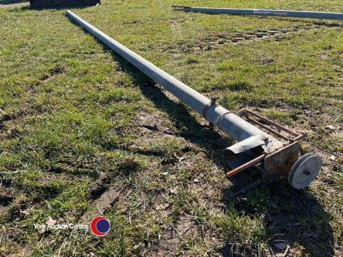 Auger 4in, no motor, 18ft