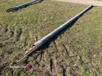 Auger 4in, no motor, 18ft - 3