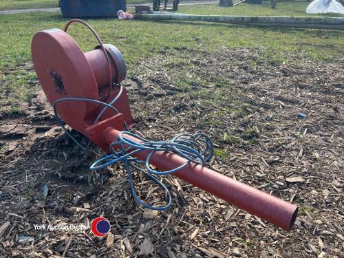 240v grain blower