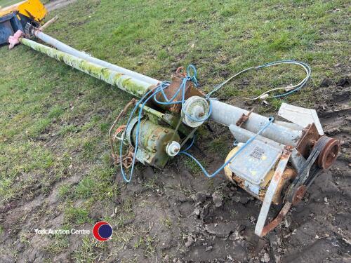 2 x corn augers, single phase motors