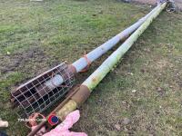 2 x corn augers, single phase motors - 4