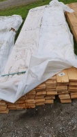 Pack of boards, laths, T&G etc 5.5.x0.5x147 inches