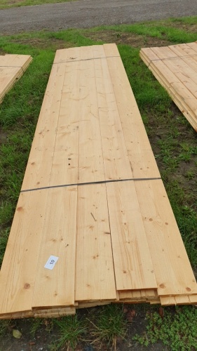 Pack of boards, laths, T&G etc, 25 x 8x1x166 inches