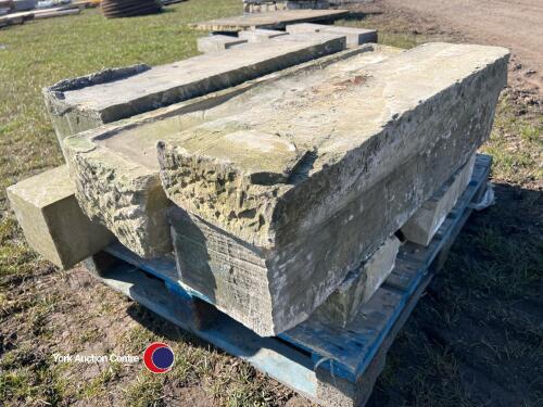 Pallet of Yorkshire stone sills