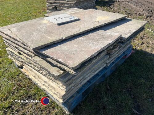 Reclaimed Indian sandstone
