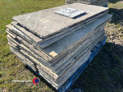 Reclaimed Indian sandstone