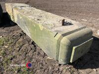 Large gate sandstone gate posts - 3