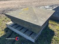 Sandstone reclaimed pier caps - 2