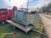 Harrington sheep handling trailer