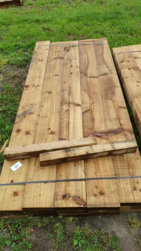 Pack of boards, laths, T&G etc 15 x 8x2x95 inches