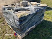 Reclaimed sandstone walling - 3